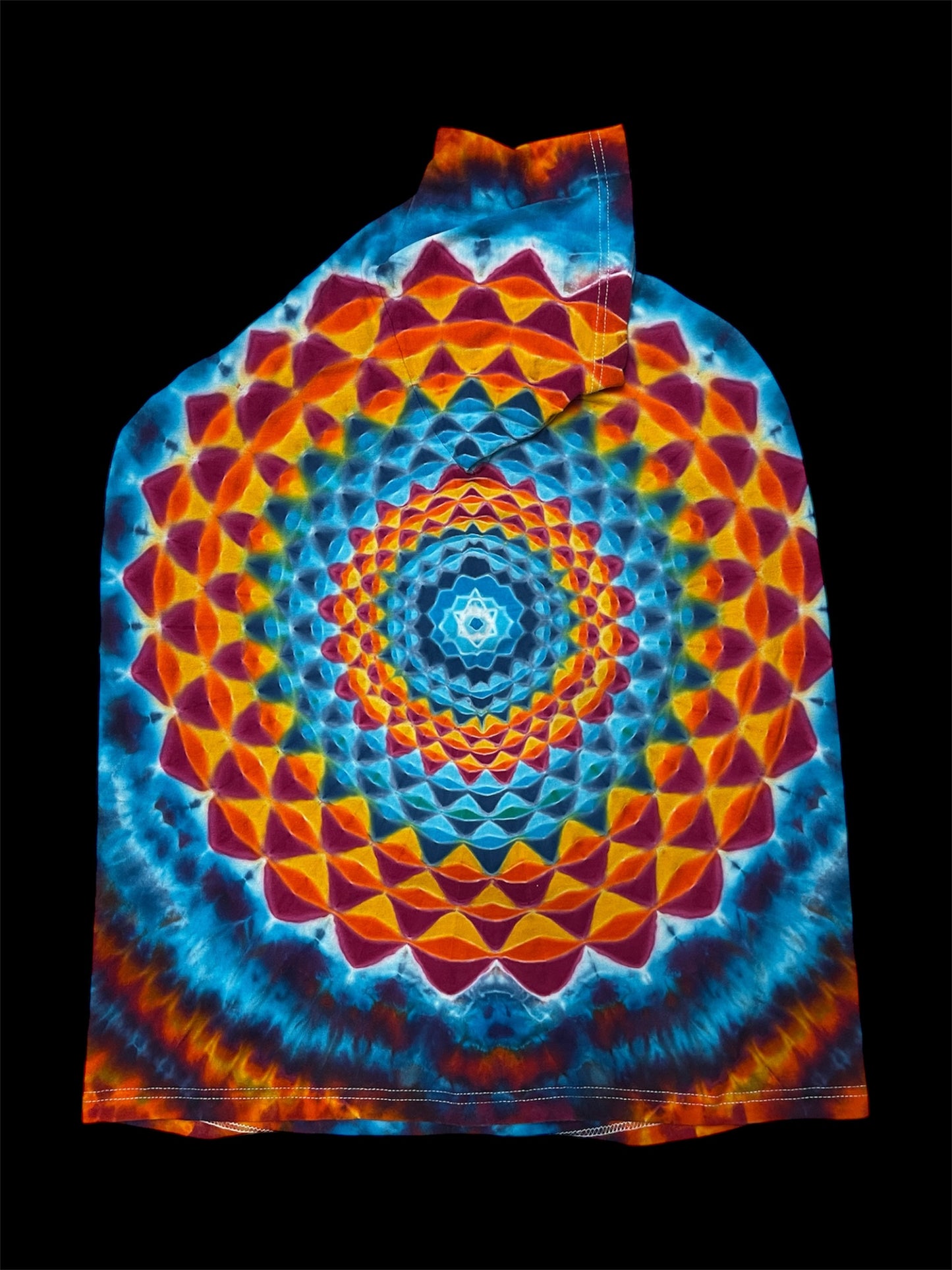Fire and Ice Morphing Mandala - Medium