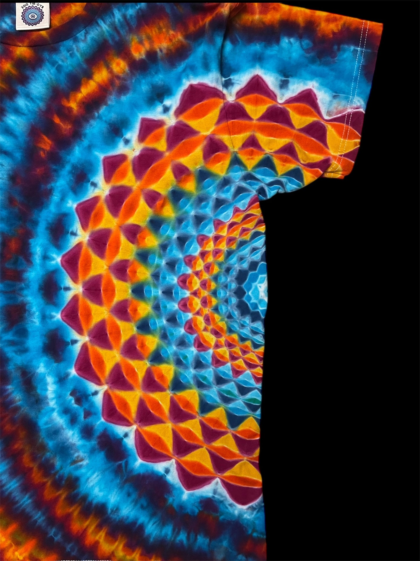 Fire and Ice Morphing Mandala - Medium