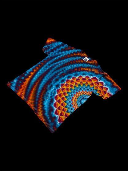 Fire and Ice Morphing Mandala - Medium